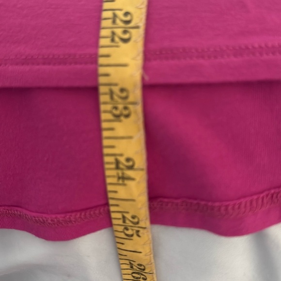 Cable & Gauge Cap Sleeve Top, High Low Hem, soft with Pink&Gold Hardware - Picture 5 of 9